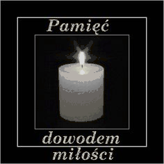 Zapalona świeczka pamięć dowodem miłości